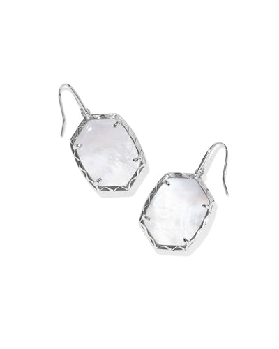 Daphne Drop Earrings in Silver