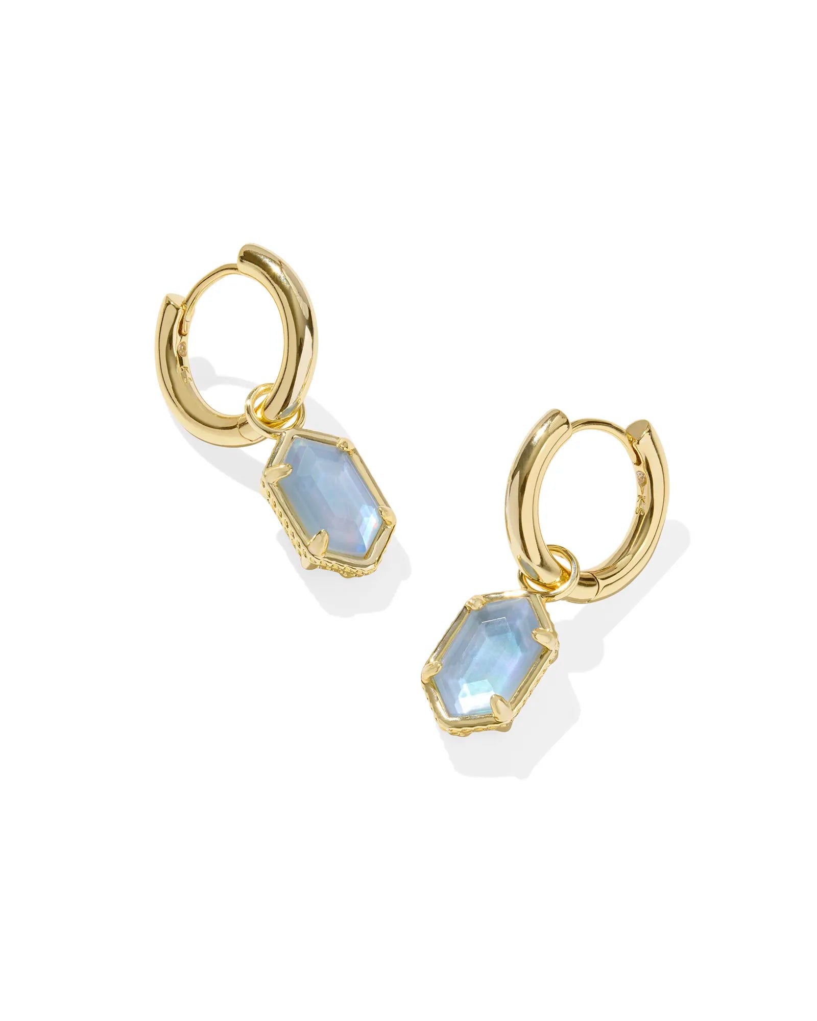 Hallie Huggie Earring in Gold