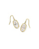 Lee Luxe Gold Drop Earrings