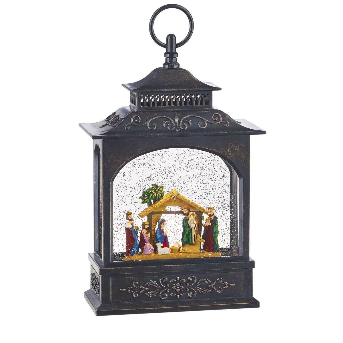 RAZ Imports Nativity Lighted Water Lantern