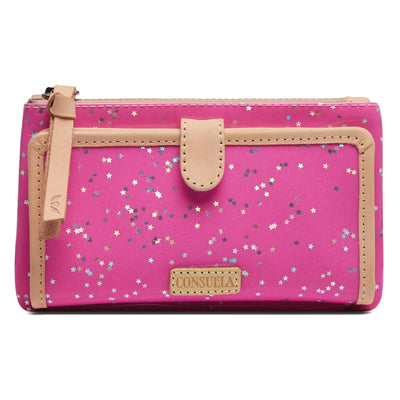 Consuela Slim Wallet Berry