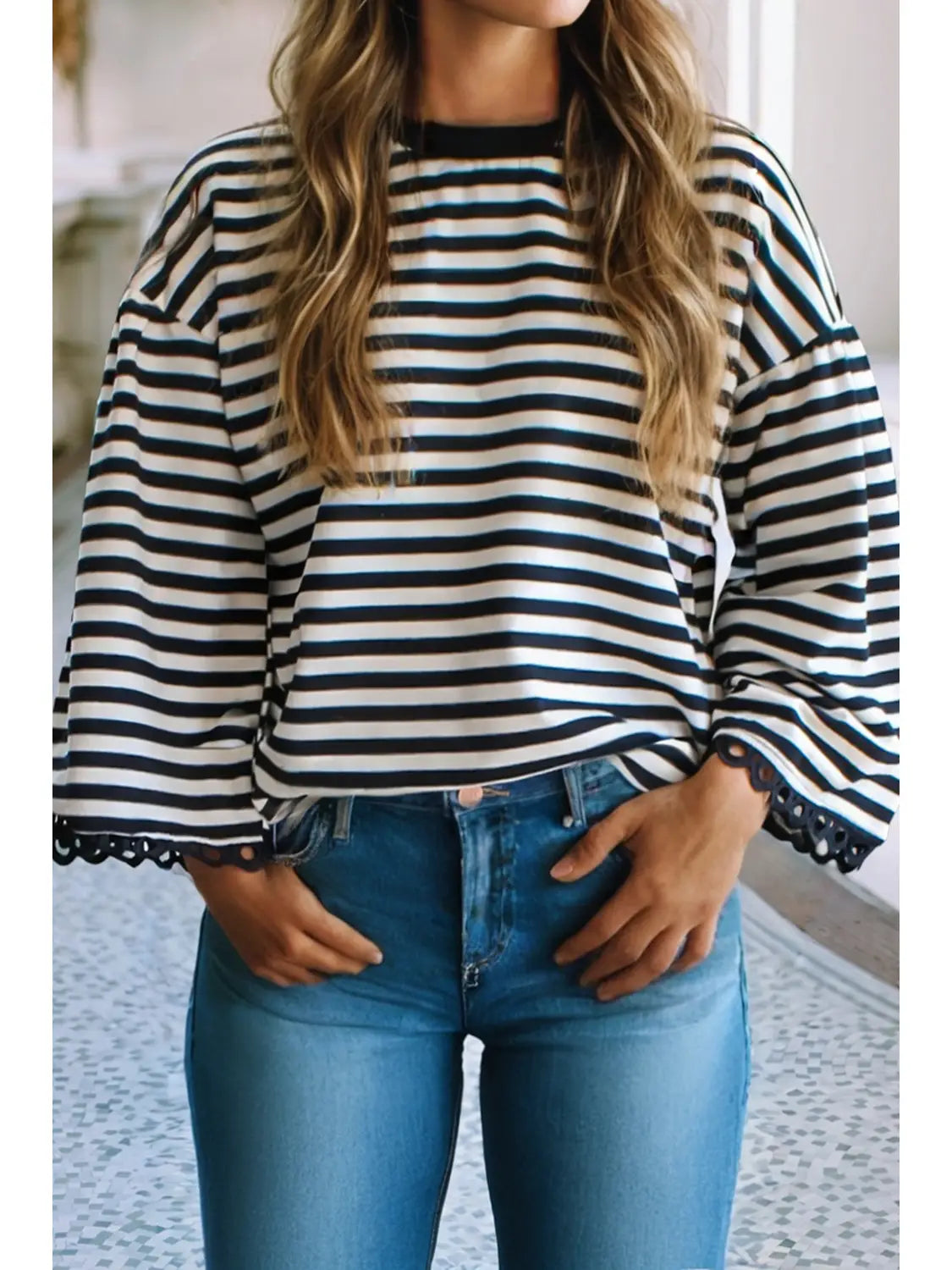Striped Sensation Top