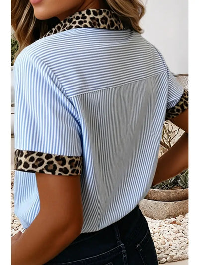 Leopard Western Top