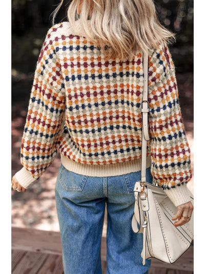 Dotty Sweater Cardigan