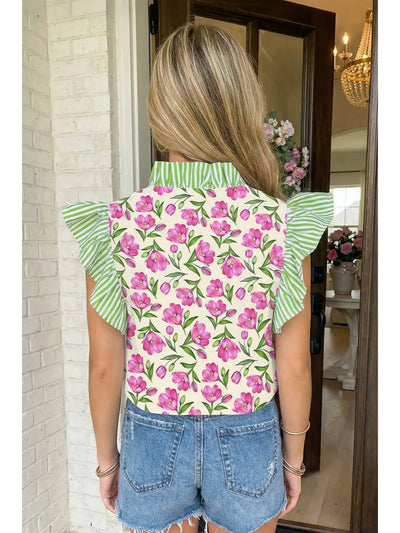 Summer Flower Fields Top