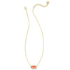 Elisa Pendant Necklace in Gold