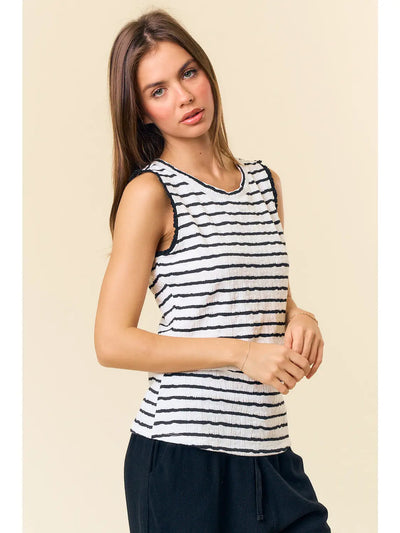 The Thin Stripe Top