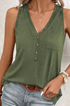 Jungle Green Tank Top