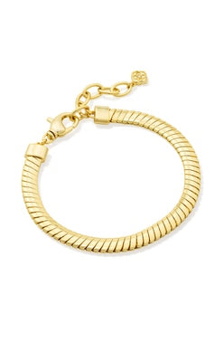 Lex Chain Bracelet in Gold Metal