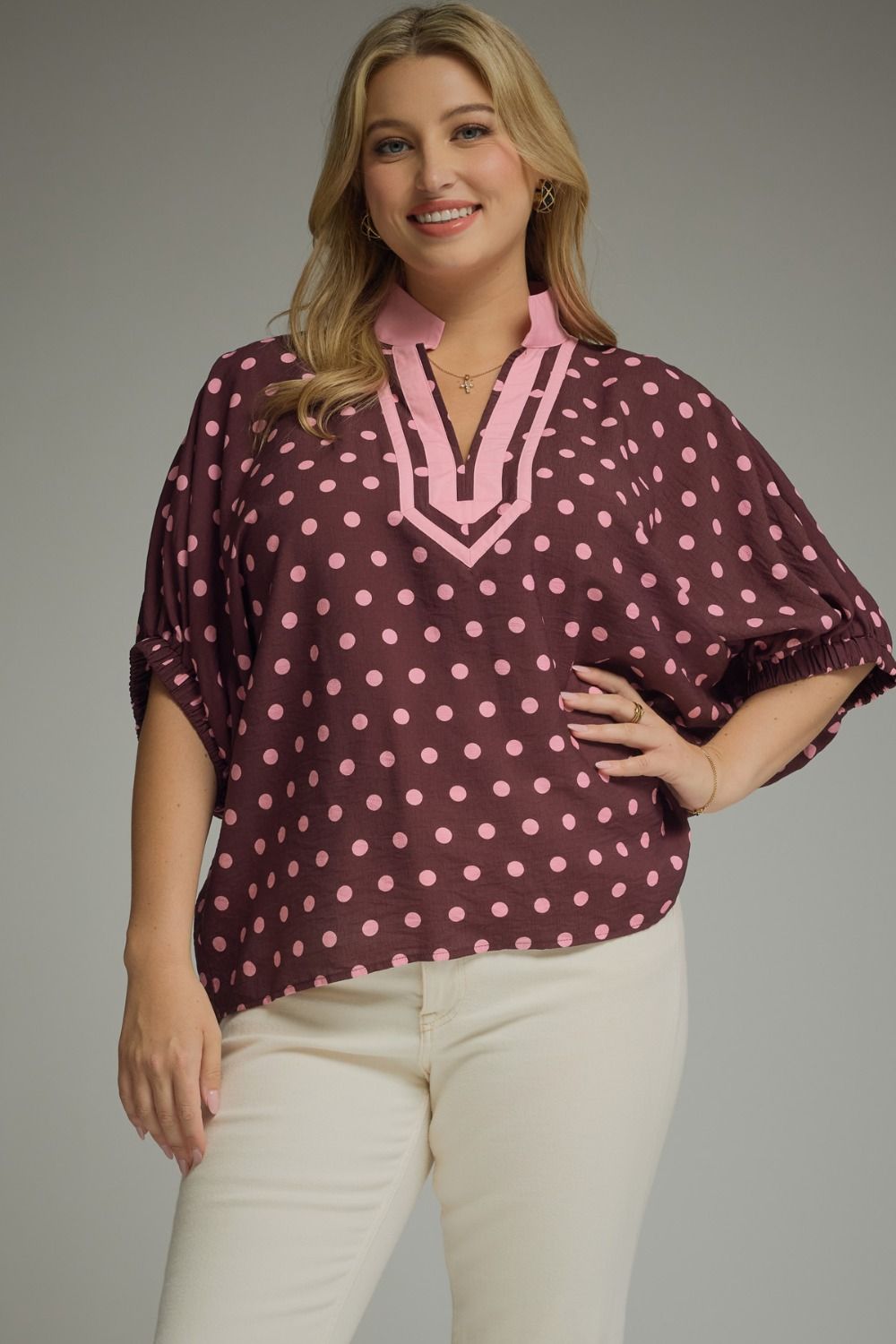 Polka Dot Dolman