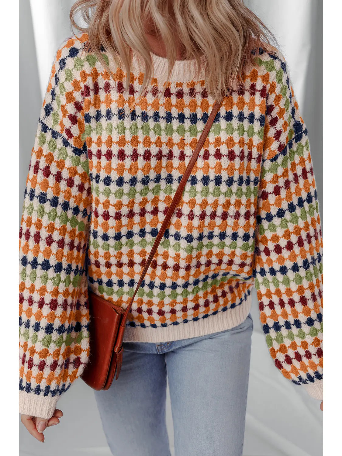 Polka Dot Colorblock