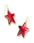 Ada Gold Star Drop Earrings in Gold