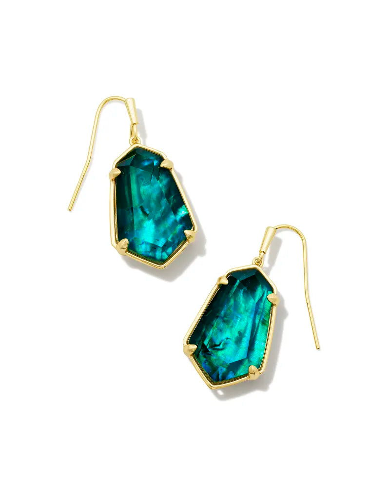 Alexandria Gold Drop Earrings