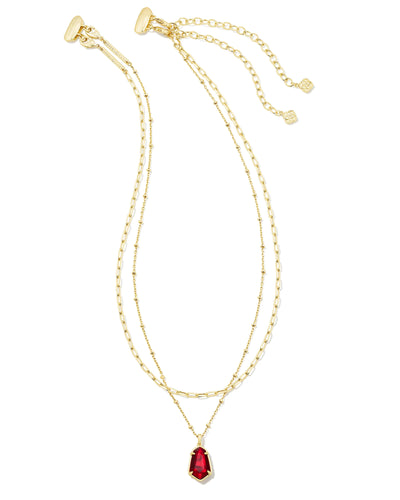 Alexandria Gold Multi Strand Necklace