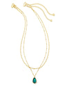 Alexandria Gold Multi Strand Necklace