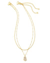 Alexandria Gold Multi Strand Necklace