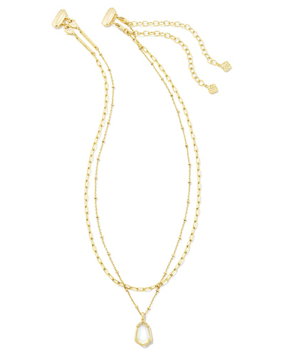 Alexandria Gold Multi Strand Necklace