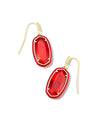 Dani Gold Enamel Framed Drop Earrings