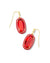 Dani Gold Enamel Framed Drop Earrings