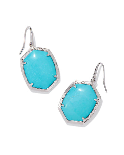 Daphne Drop Earrings in Silver