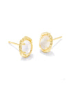 Daphne Stud Earring in Gold