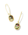 Daphne Gold Wire Drop Earrings