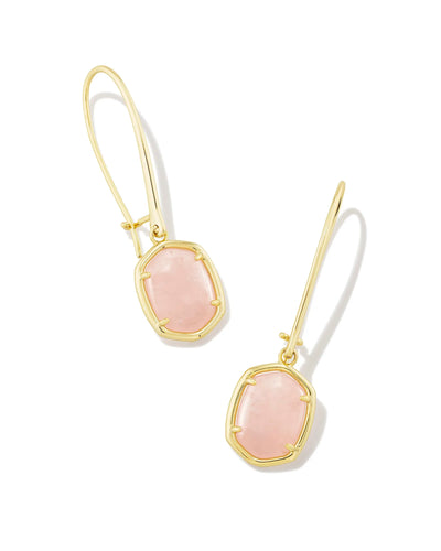 Daphne Gold Wire Drop Earrings