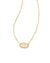 Elisa Gold Texas Necklace