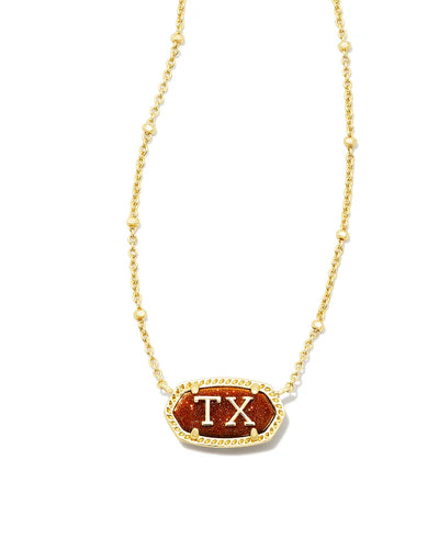 Elisa Gold Texas Necklace