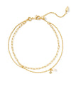 Eve Gold Multi Strand Bracelet