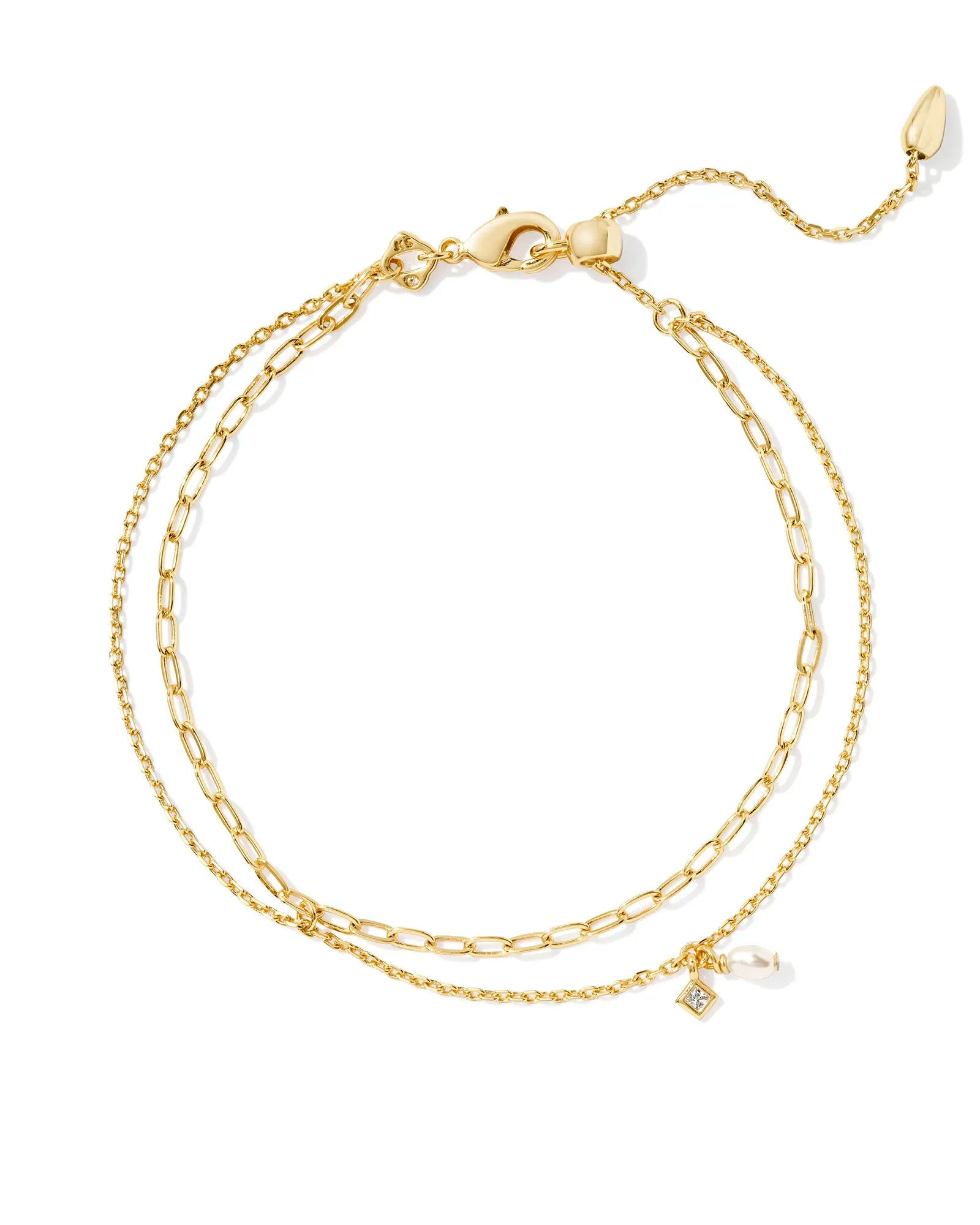 Eve Gold Multi Strand Bracelet