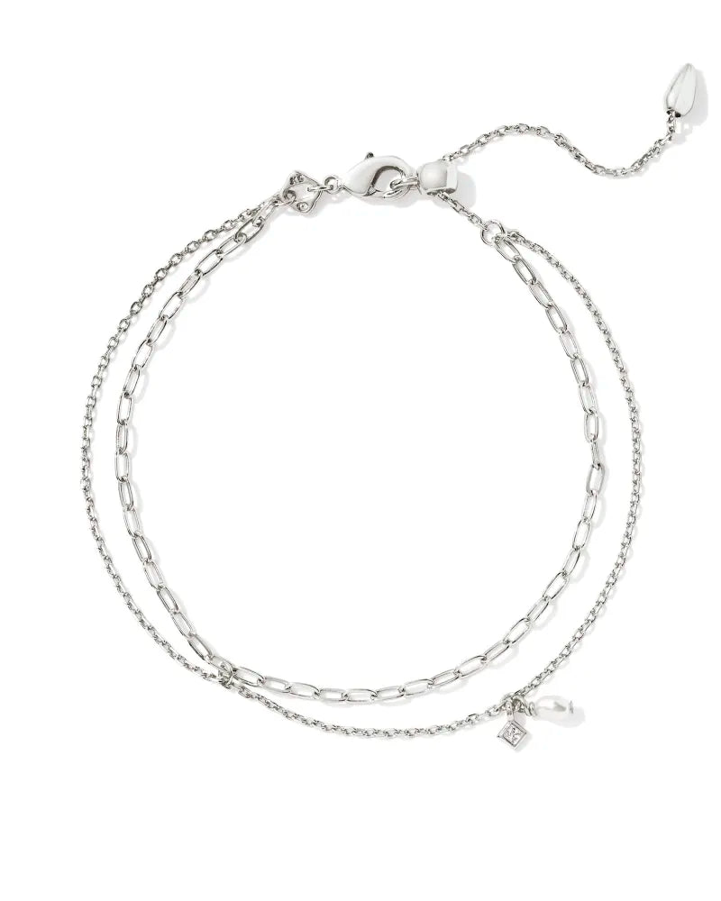 Eve Silver Multi Strand Bracelet