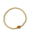 Football Gold Stretch Bracelet