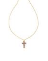 Gracie Gold Cross Short Pendant Necklace