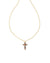 Gracie Gold Cross Short Pendant Necklace