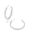 Jada Hoop Earring in Silver