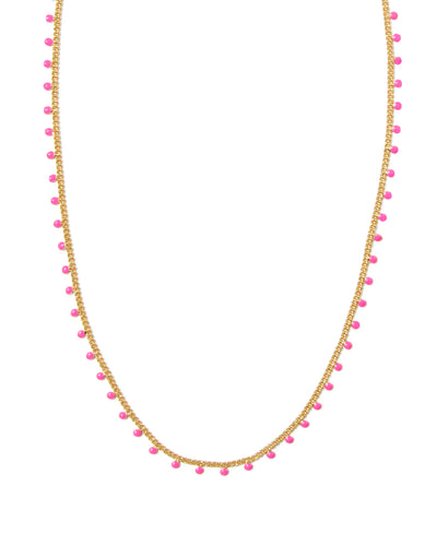 Kelsey Gold Strand Necklace