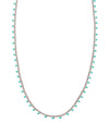 Kelsey Silver Strand Necklace