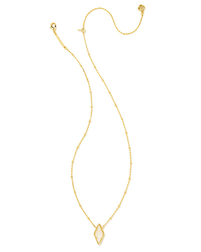 Kinsley Gold Short Pendant Necklace