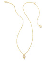 Kinsley Gold Short Pendant Necklace