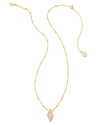 Kinsley Gold Short Pendant Necklace