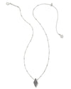 Kinsley Silver Short Pendant Necklace