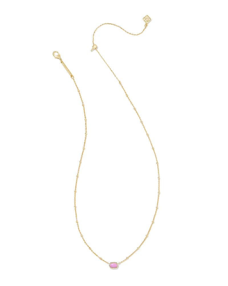 Mini Elisa Gold Satellite Short Pendant Necklace
