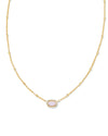 Mini Elisa Gold Satellite Short Pendant Necklace