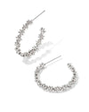 Nydia Hoop Earring in Silver