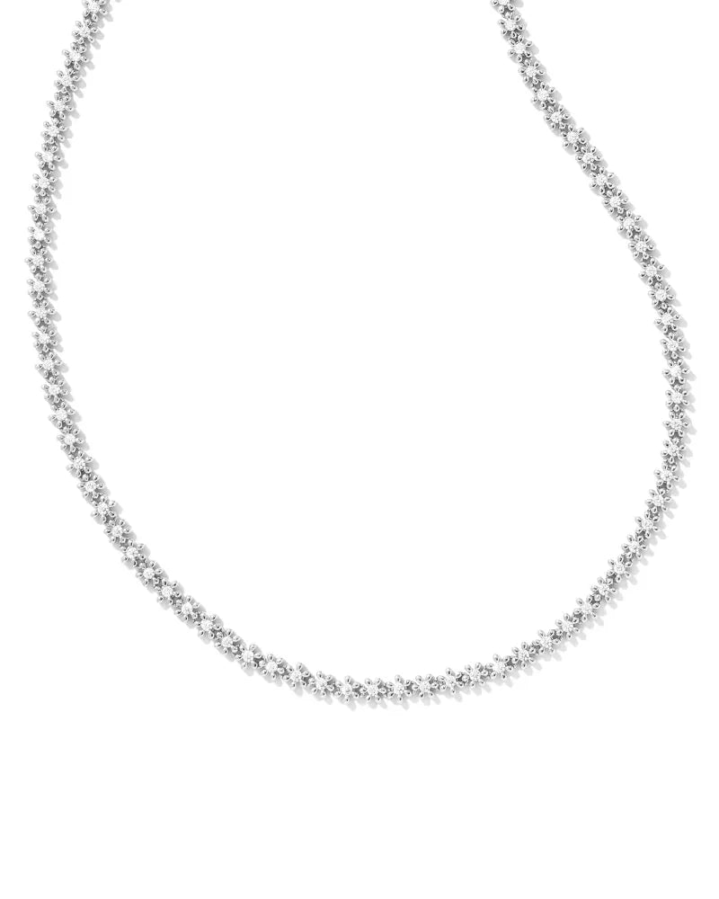 Nydia Strand Necklace in Silver