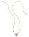Susie Gold Short Pendant Necklace