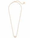 Tess Rose Gold Pendant Necklace