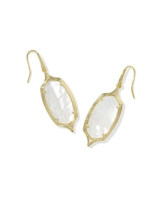 Dani Step Frame Drop Earring