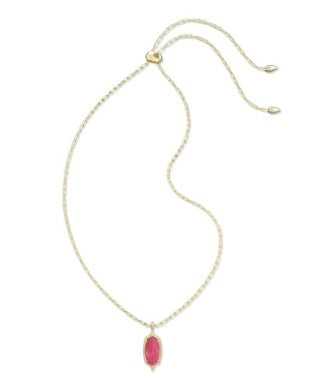 Dani Step Frame Long Necklace